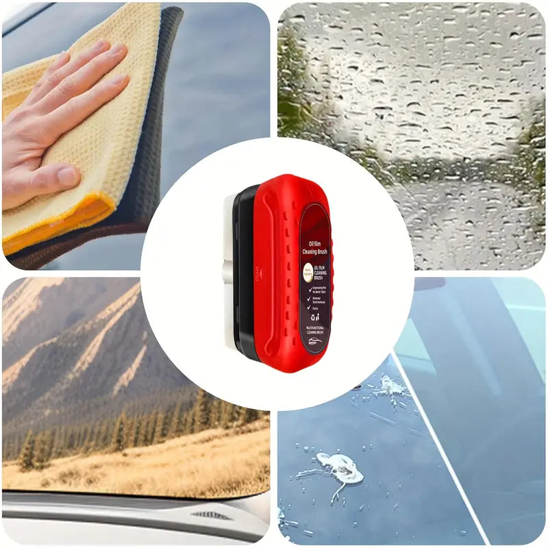 Car Glass Oil Cleaner